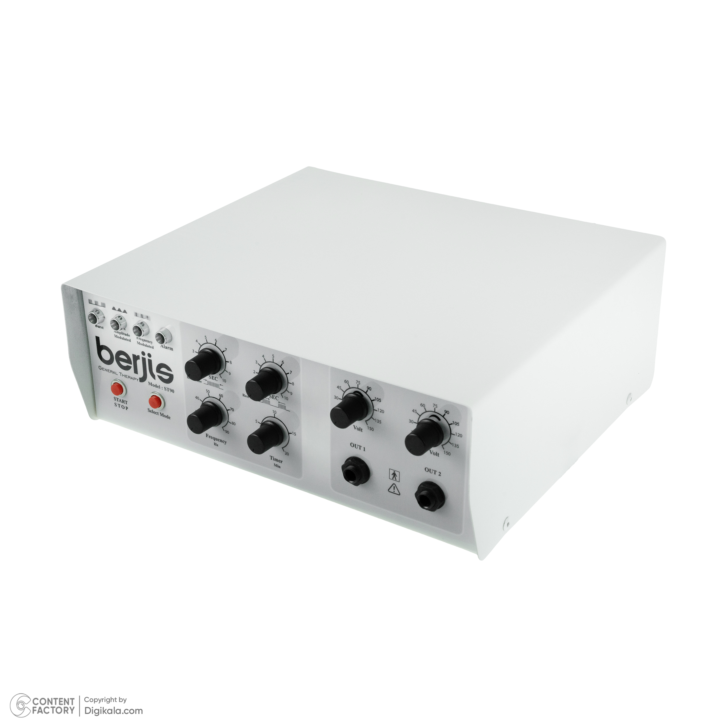 درمانش تنس عضلانی برجیس مدل St90 سری دو کانال دستگاه های عمومی پزشکی
