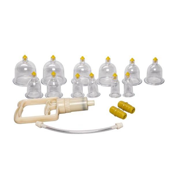 درمانش بادکش دستی مدل ABC بسته 12 عددی دستگاه های عمومی پزشکی