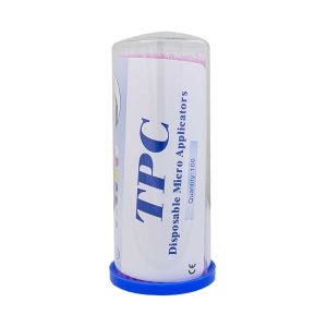 درمانش میکرو براش دندانپزشکی مدل TPC بسته 100 عددی تجهیزات دندانپزشکی