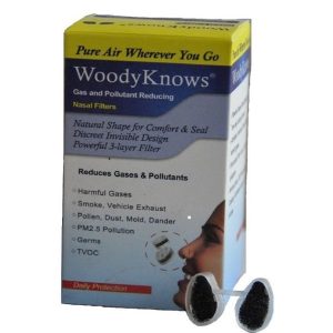 درمانش ماسک بینی وودی نوز مدل Gas And Pollutant Reducing مجموعه 4 سایزی برای حفره بینی بیضی تجهیزات کمک تنفسی