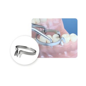 درمانش کلمپ آناتومیک تور وی ام مدل 1.167 TorVM تجهیزات دندانپزشکی