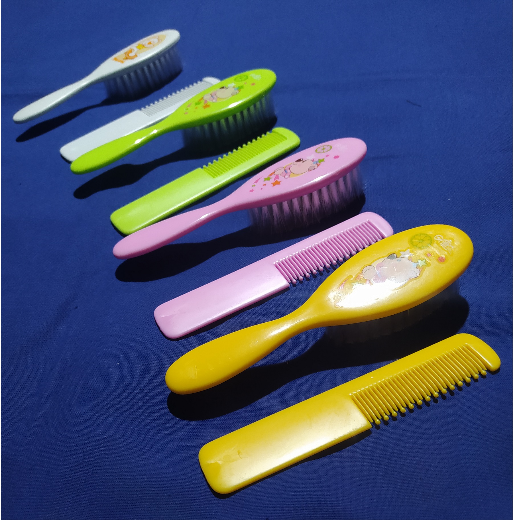 درمانش ست شانه و برس کودک مدل happy animals بهداشت و سلامت کودک