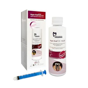 درمانش محلول هیپوکلریت سدیم 5.25% مروابن مدل هایپو-اندوکس تجهیزات دندانپزشکی