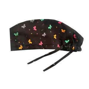 درمانش کلاه جراحی طرح پروانه کلاه پزشکی