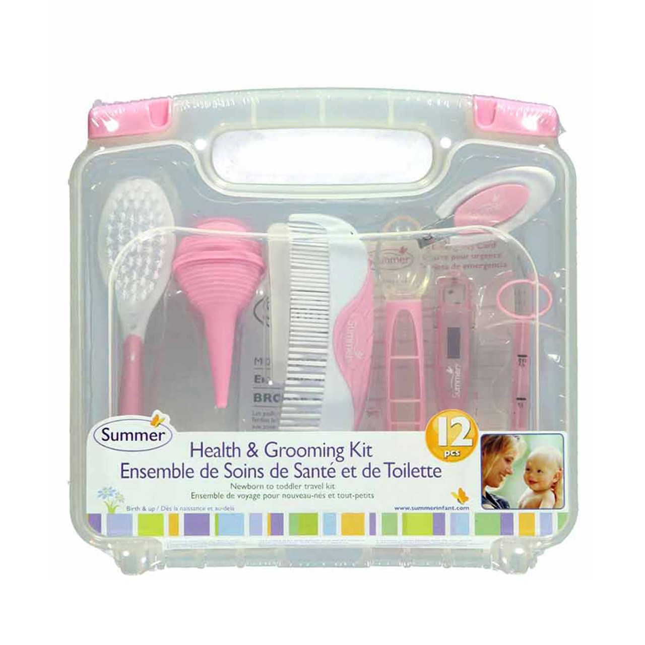 درمانش ست بهداشتی سامر مدل 14444 بسته 12 عددی بهداشت و سلامت کودک