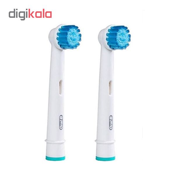 درمانش سری مسواک برقی اورال-بی مدل Sensitive Clean بسته 2 عددی تجهیزات دندانپزشکی