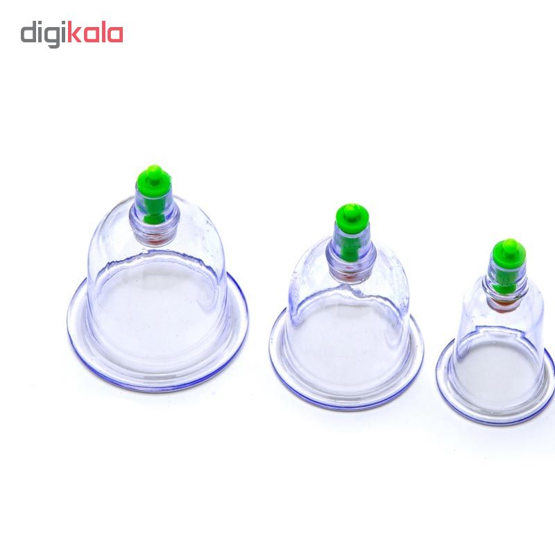 درمانش بادکش بدن دی وای کی ال کد 2501111 بسته 6 عددی دستگاه های عمومی پزشکی