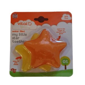 درمانش دندان گیر ویتال بیبی طرح ستاره بسته 2 عددی بهداشت و سلامت کودک