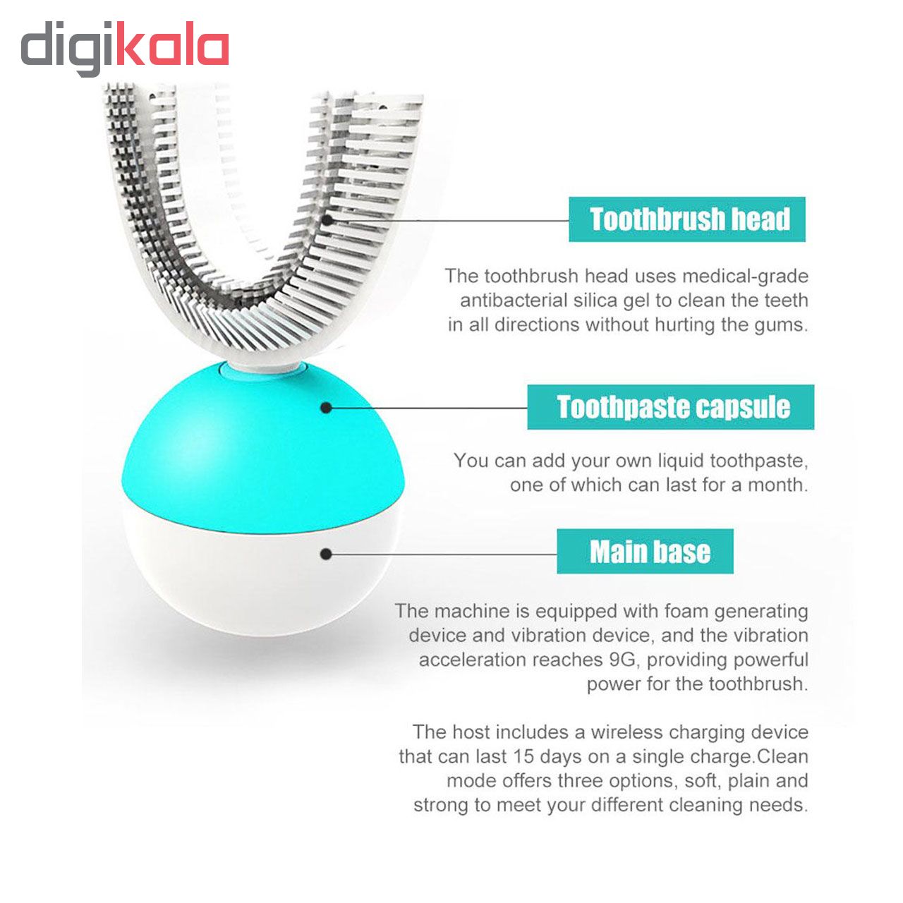 درمانش مسواک برقی ردی فینینگ مدل 2019 تجهیزات دندانپزشکی