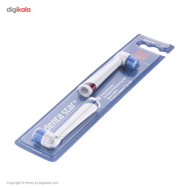 درمانش سری مسواک برقی موزر مدل Denta Star 1639 بسته 2 عددی تجهیزات دندانپزشکی
