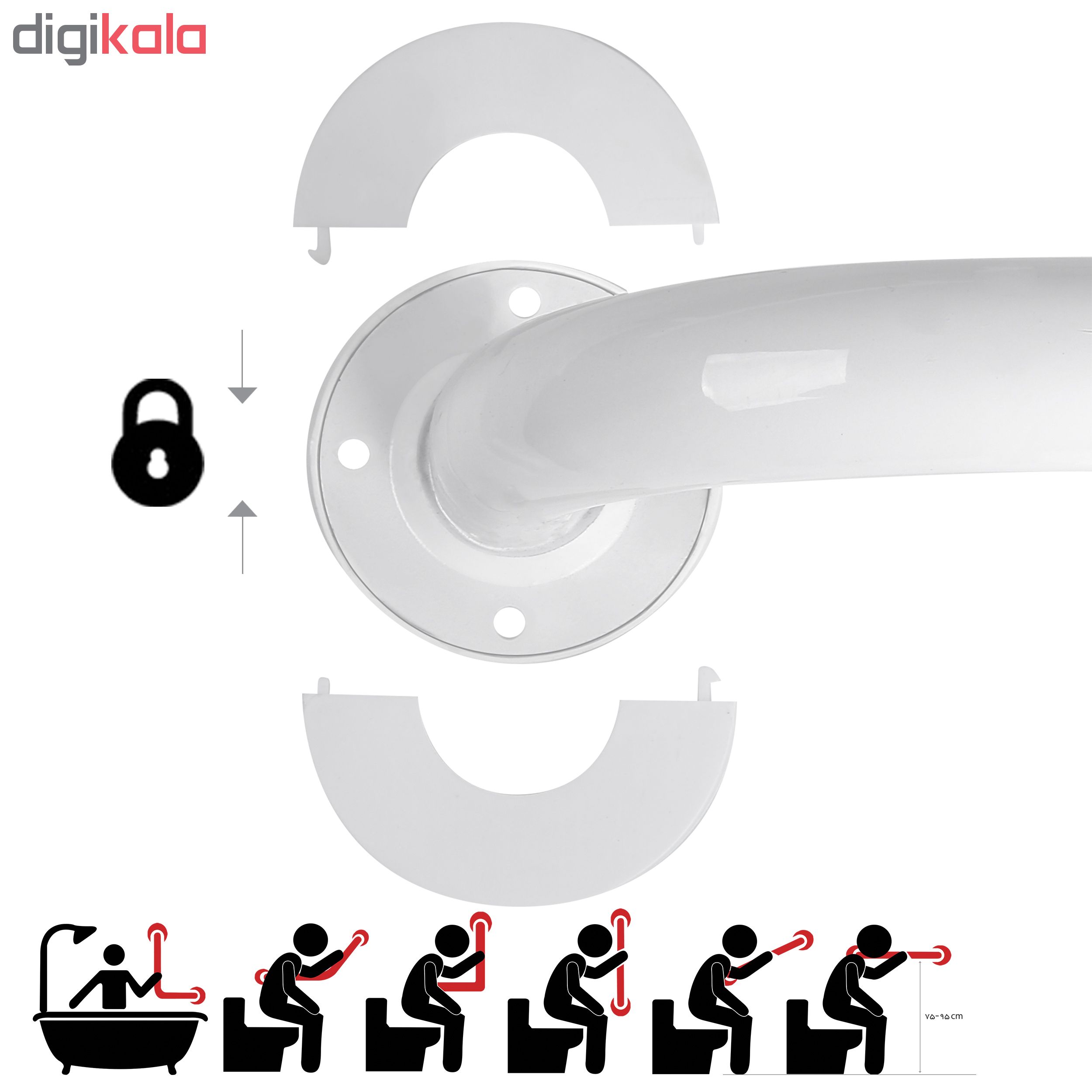 درمانش دستگیره کمکی توان سازان فردا مدل W45 توانبخشی