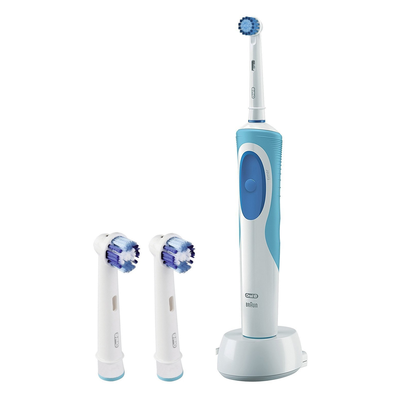 درمانش مسواک برقی اورال-بی مدل Vitality Sensitive Clean به همراه سری یدک مدل Precision Clean بسته 2 عددی تجهیزات دندانپزشکی