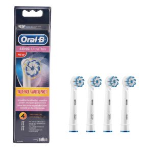 درمانش سری یدک مسواک برقی اورال-بی مدل SENSI ULTRATHIN بسته 4 عددی تجهیزات دندانپزشکی