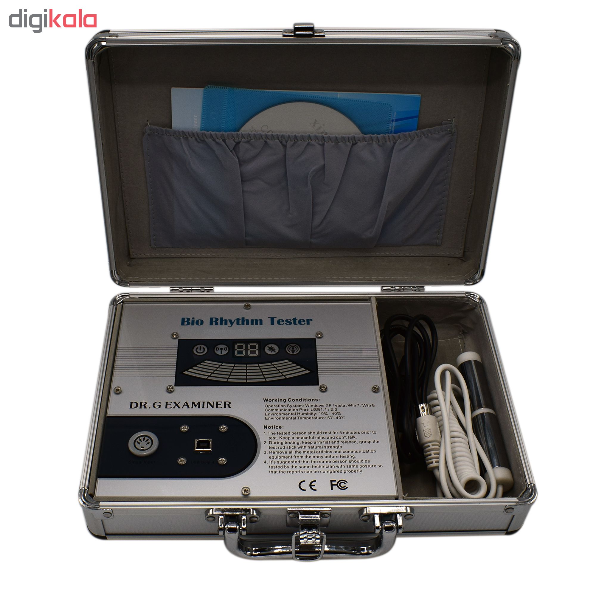 درمانش دستگاه آنالیز کوانتومی بیو ریتم تستر مدل DR.G Examiner دستگاه های عمومی پزشکی