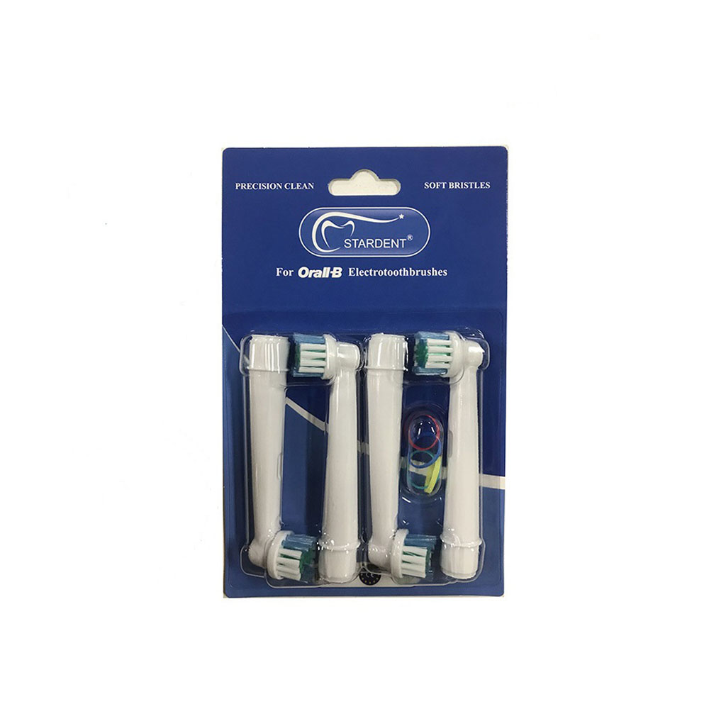 درمانش سری یدک مسواک برقی استاردنت مدل Precision Clean بسته 4 عددی تجهیزات دندانپزشکی