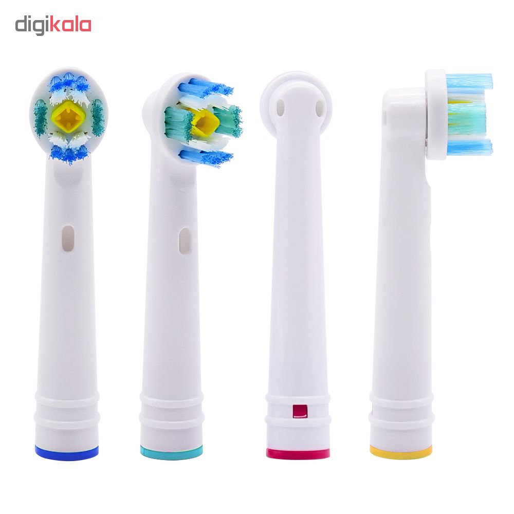 درمانش سری یدک مسواک برقی کینگ برند مدل 18P بسته 4 عددی تجهیزات دندانپزشکی