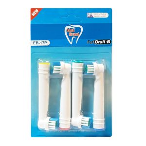 درمانش سری یدک مسواک برقی کینگ برند مدل 17P بسته 4 عددی تجهیزات دندانپزشکی