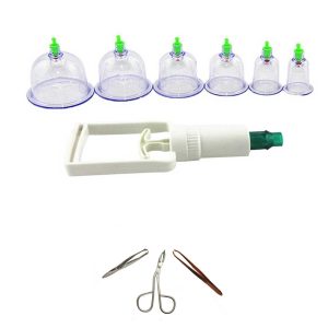 درمانش بادکش لیوانی مدل 239 به همراه ست موچین دستگاه های عمومی پزشکی