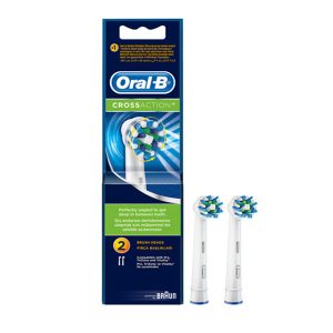 درمانش سری یدک مسواک برقی اورال-بی مدل Cross action بسته 2 عددی تجهیزات دندانپزشکی