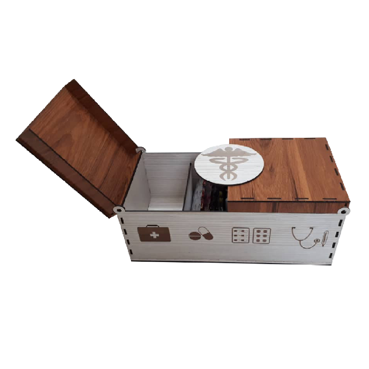 درمانش جعبه نگهدارنده دارو مستر راد مدل LC108 کد KZV20 دستگاه های عمومی پزشکی