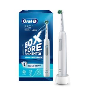 درمانش مسواک برقی اورال-بی مدل PRO1 1000 تجهیزات دندانپزشکی