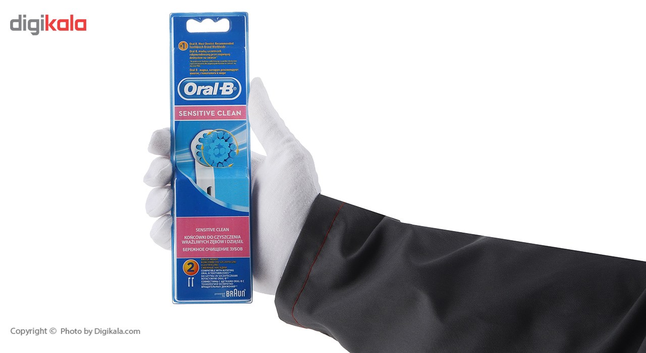 درمانش سری یدک مسواک برقی اورال-بی مدل EB17s Sensitive Clean تجهیزات دندانپزشکی