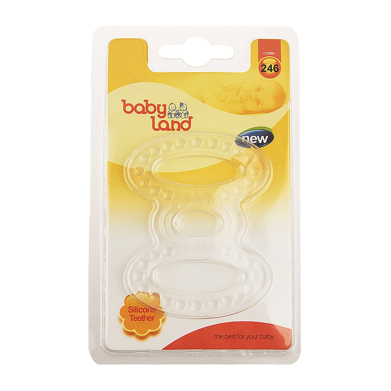 درمانش دندان گیر بیبی لند مدل 246Silicon بهداشت و سلامت کودک