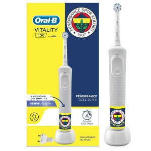 درمانش مسواک برقی اورال-بی مدل Vitality 100 Sensi UltraThin Fenerbahce تجهیزات دندانپزشکی