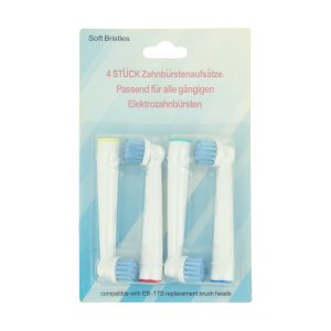 درمانش سری یدک مسواک برقی مدل EB-17S بسته 4 عددی تجهیزات دندانپزشکی