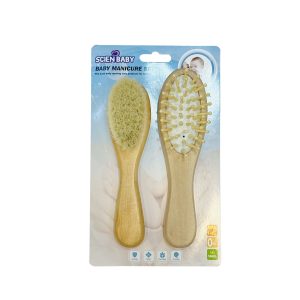 درمانش برس کودک ساین بیبی مدل woody-2024 بسته 2 عددی بهداشت و سلامت کودک