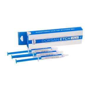 درمانش اسید اچ پلاس دورادنت مدل 37% وزن 10 گرم بسته 3 عددی تجهیزات دندانپزشکی