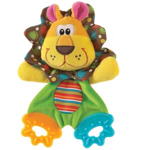 درمانش عروسک دندان گیر پلی گرو طرح شیر مدل0183152 بهداشت و سلامت کودک