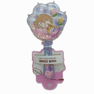 درمانش برس کودک مدل آکواریومی دسته دار طرح دختر بهداشت و سلامت کودک