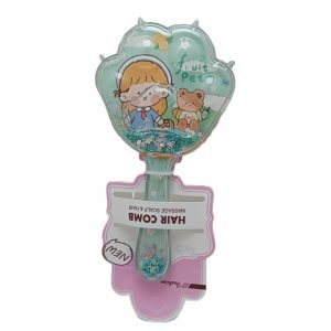 درمانش برس کودک مدل آکواریومی طرح دختر و خرس بهداشت و سلامت کودک