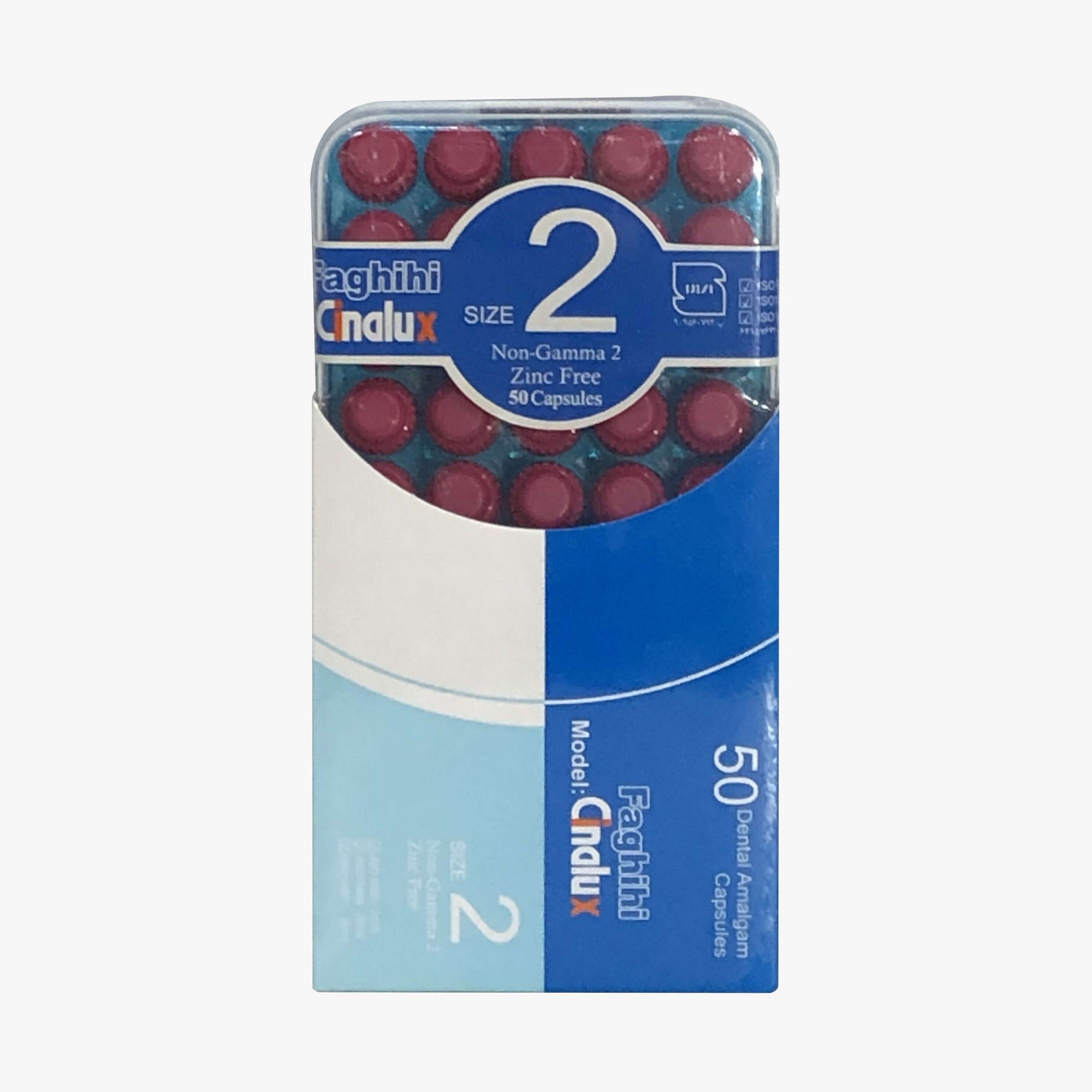 درمانش آمالکپ دندانپزشکی فقیهی مدل 2 مجموعه 50 عددی تجهیزات دندانپزشکی