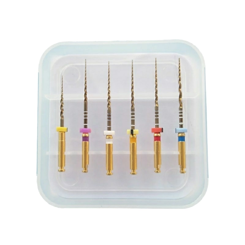 درمانش فایل روتاری دندانپزشکی مدل f3 بسته 6 عددی تجهیزات دندانپزشکی