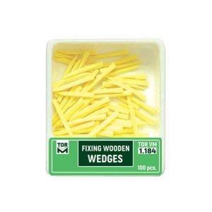 درمانش وج چوبی تور وی ام مدل 1.184 TorVM بسته 100 عددی تجهیزات دندانپزشکی