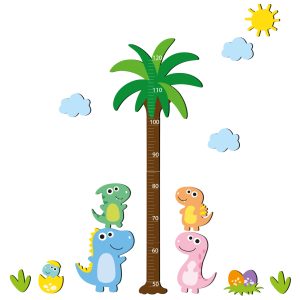 درمانش استیکر اندازه گیری کودک باروچین مدل خانواده دایناسورها کد 1291 بهداشت و سلامت کودک