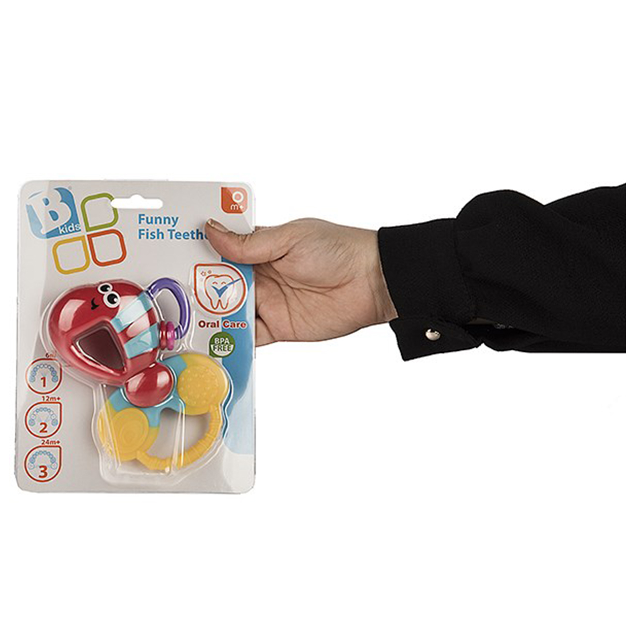 درمانش دندان گیر بلو باکس مدل Funny Fish بهداشت و سلامت کودک