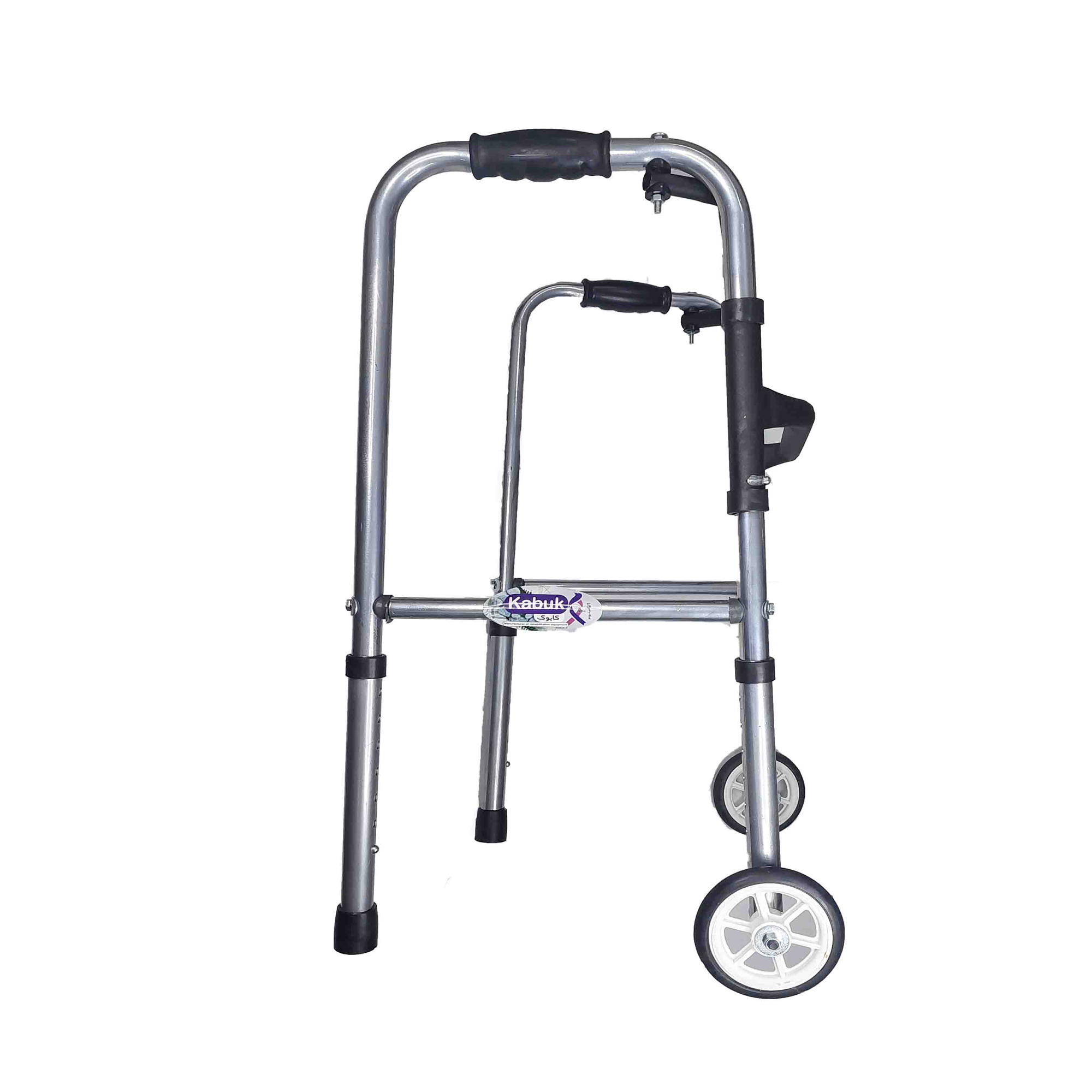 درمانش واکر تاشو مدل چرخ دار کابوک کد آلومینیومی توانبخشی