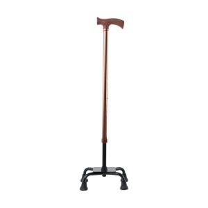 درمانش عصا طبی چهار پایه آلومینیومی التیام مدل 104 توانبخشی