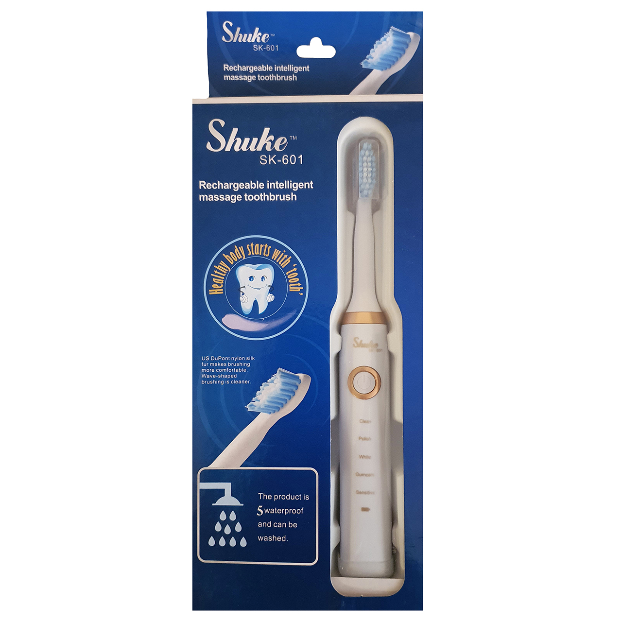 درمانش مسواک برقی شوک مدل SK-601 تجهیزات دندانپزشکی