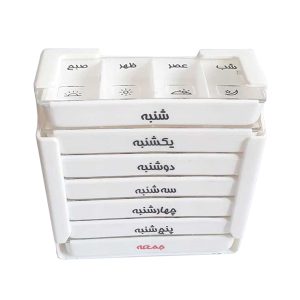 درمانش یادآور دارو بهیاد مدل WEEKLY دستگاه های عمومی پزشکی