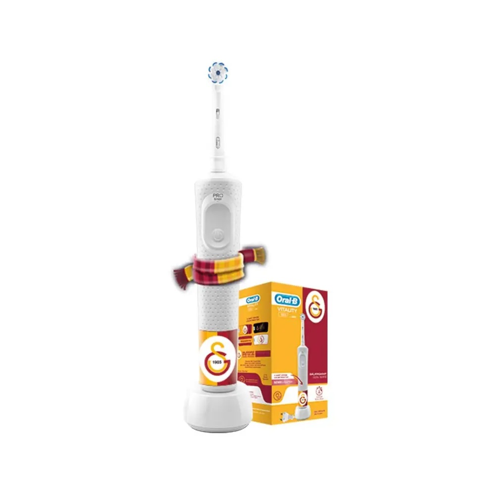 درمانش مسواک برقی اورال-بی مدل Vitality 100 Sensi UltraThin Galatasaray تجهیزات دندانپزشکی