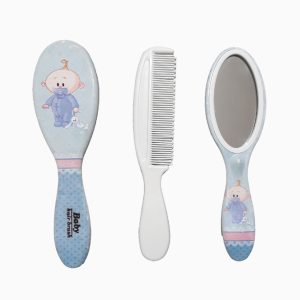 درمانش ست شانه و برس کودک مدل فانتزی 001 بسته 3 عددی بهداشت و سلامت کودک