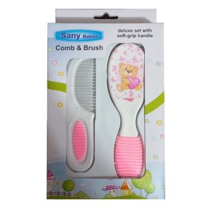 درمانش ست شانه و برس کودک مدل خرس مهربون کد H12 بهداشت و سلامت کودک