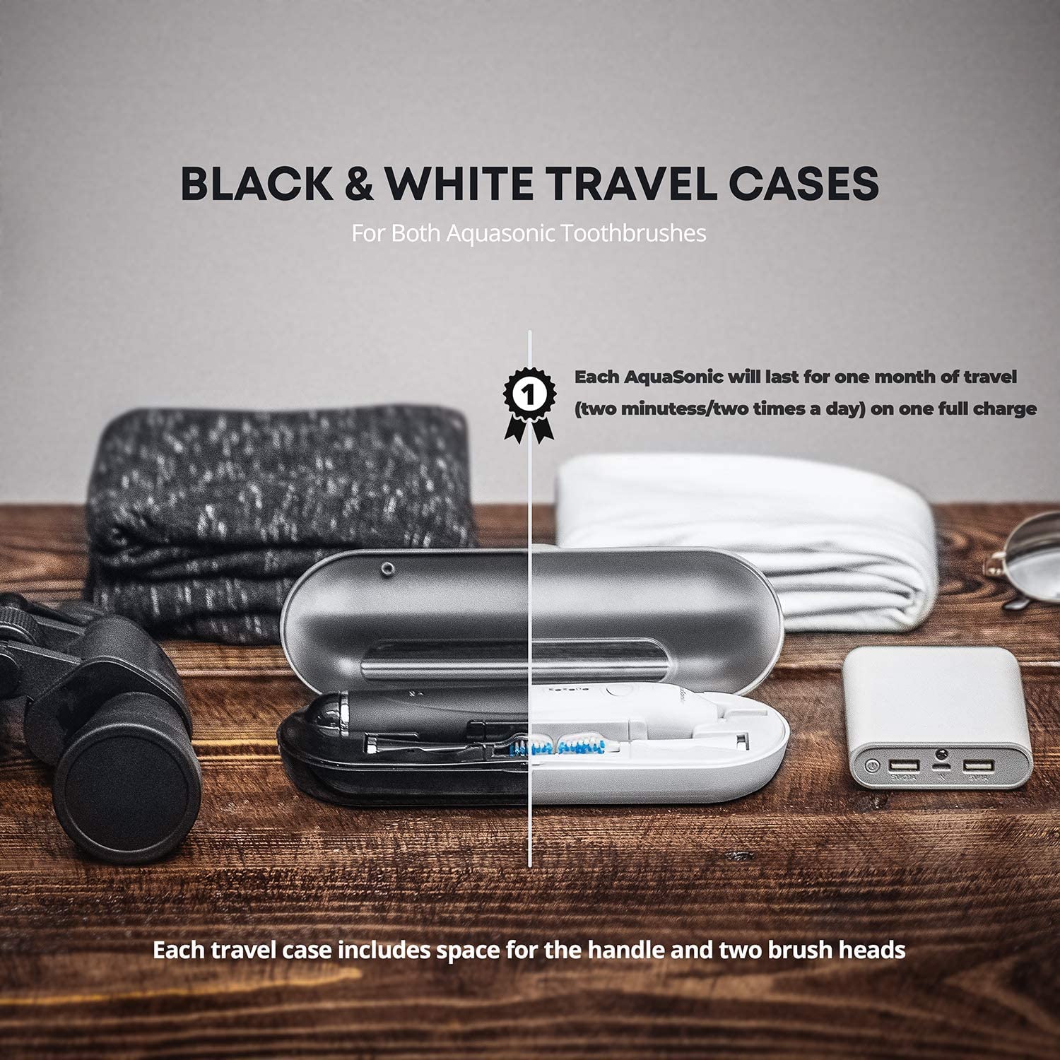 درمانش مسواک برقی آکواسونیک مدل Duo Series مجموعه 2 عددی تجهیزات دندانپزشکی