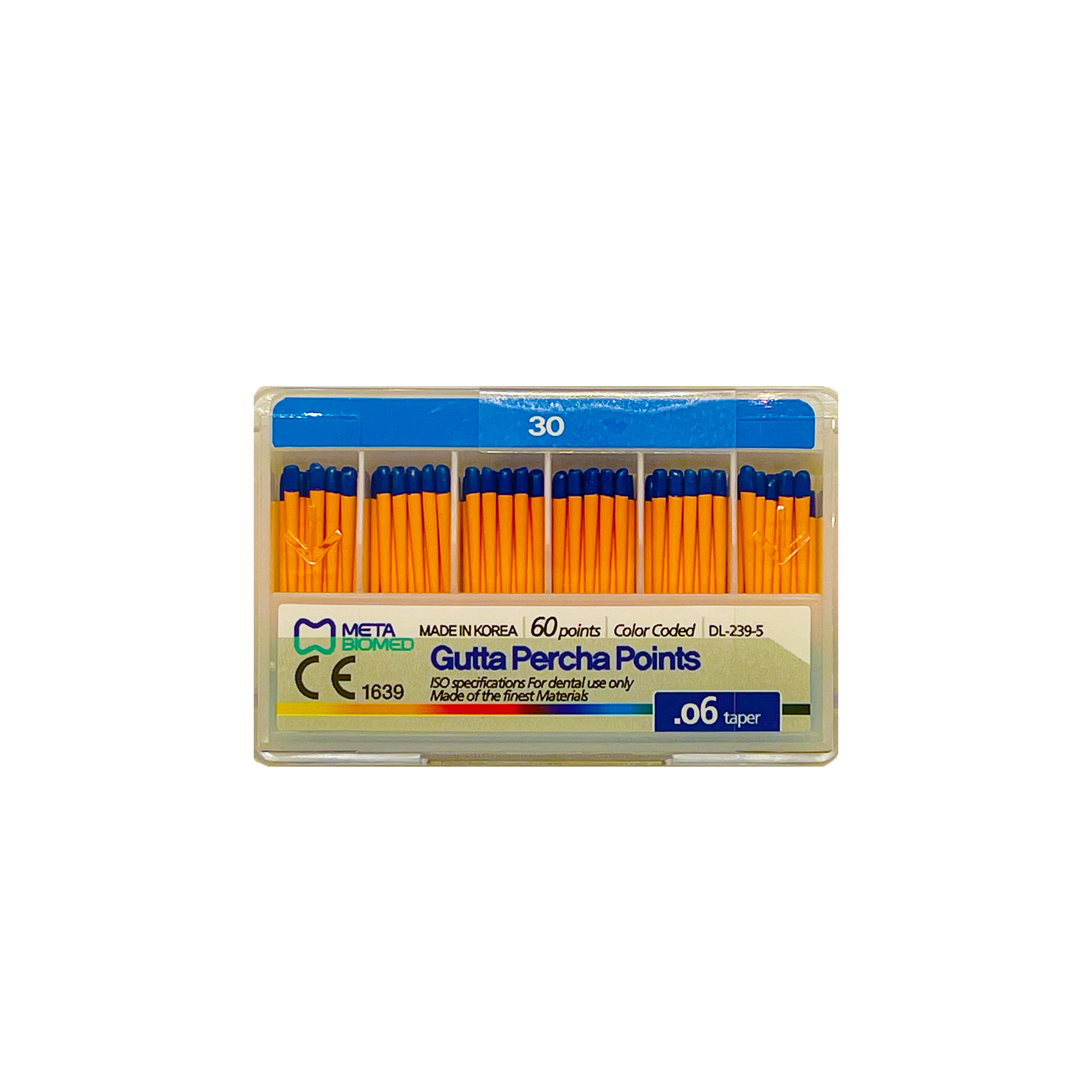 درمانش گوتا دندانپزشکی متا بایومد مدل 30 بسته 60 عددی تجهیزات دندانپزشکی