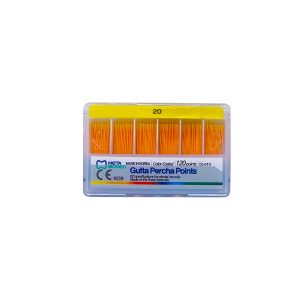 درمانش گوتا دندانپزشکی متا بایومد مدل 20 بسته 120 عددی تجهیزات دندانپزشکی