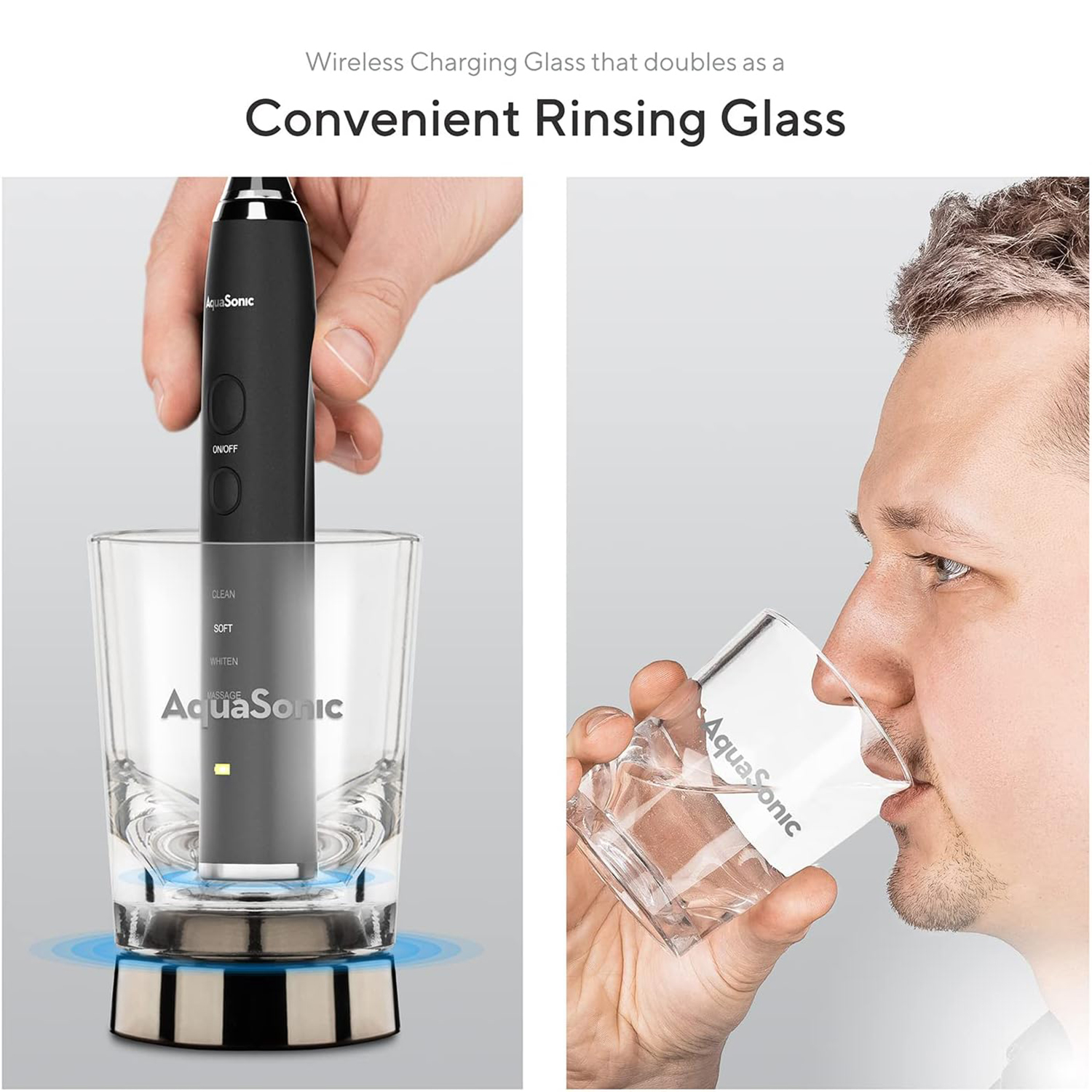 درمانش مسواک برقی آکواسونیک مدل Plus به همراه سری یدک بسته 6 عددی تجهیزات دندانپزشکی